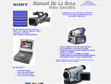 Tablet Screenshot of mdlrvideospecialist.com